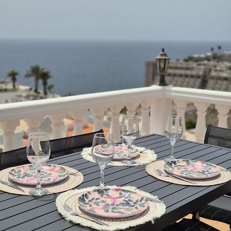 Ocean View Sunset Terrace - Near Anfi Del Mar Appartement Los Caideros Buitenkant foto