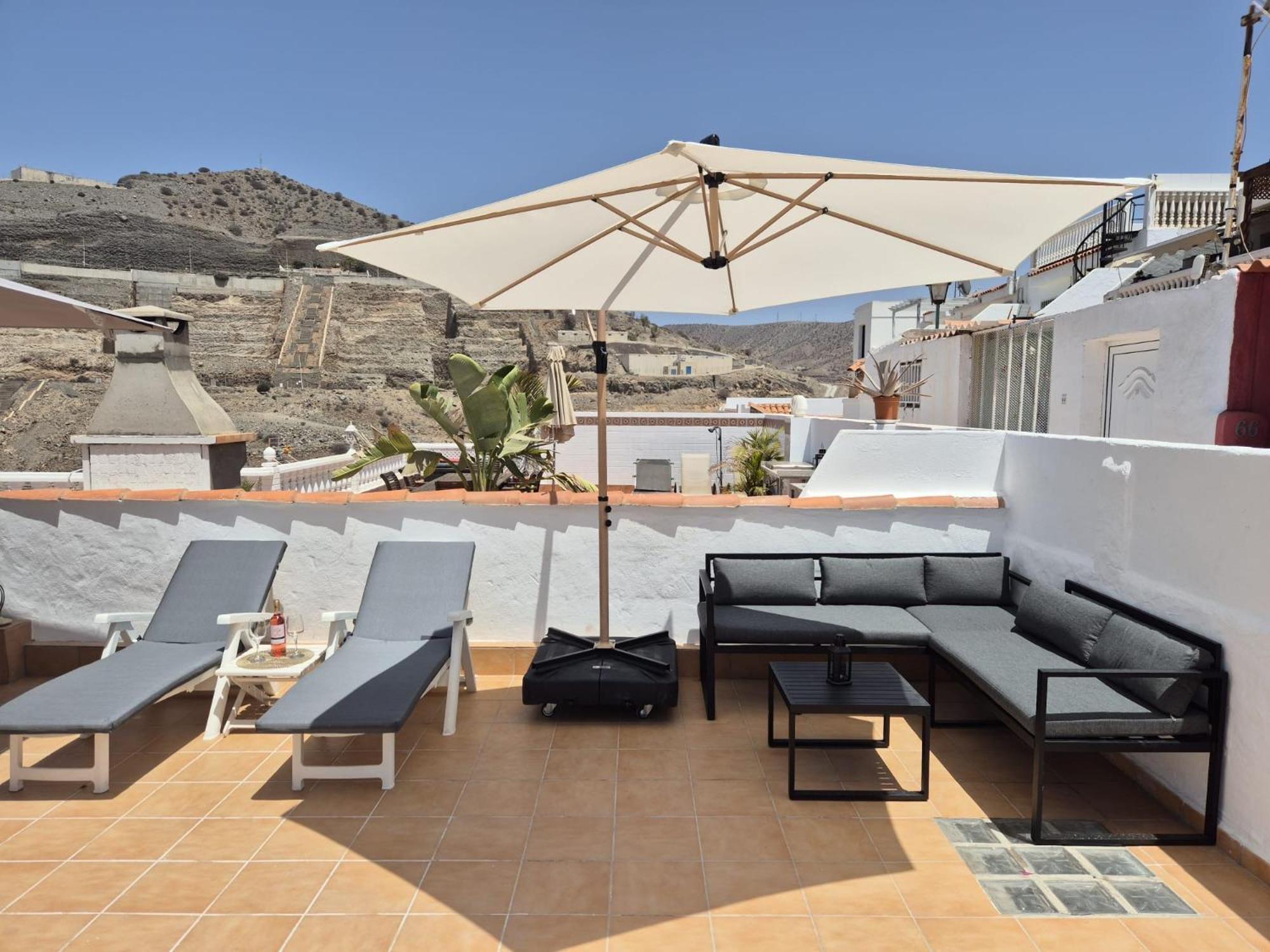 Ocean View Sunset Terrace - Near Anfi Del Mar Appartement Los Caideros Buitenkant foto